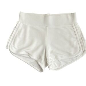 Athleta Sweat Short Women Sz XXS White Running Tennis Golf Active Summer